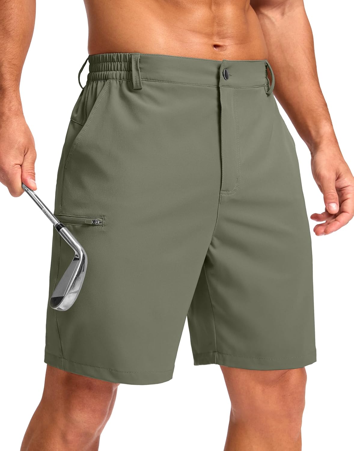 G Gradual Men's Casual Shorts 7"/ 9" Lightweight 4 Pockets Stretch Quick-Dry Summer Shorts for Golf Work Hiking Trips
