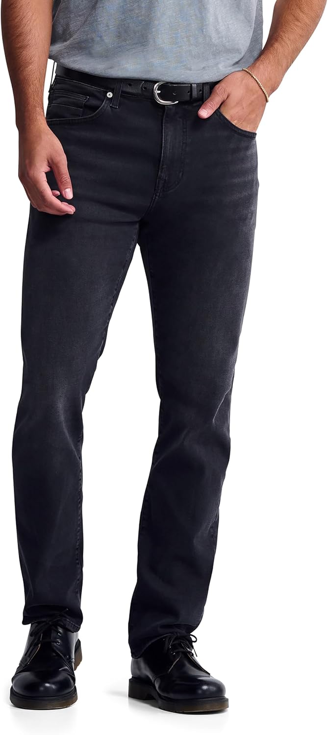 Bridge Men's Regular Rise Straight Leg Jeans