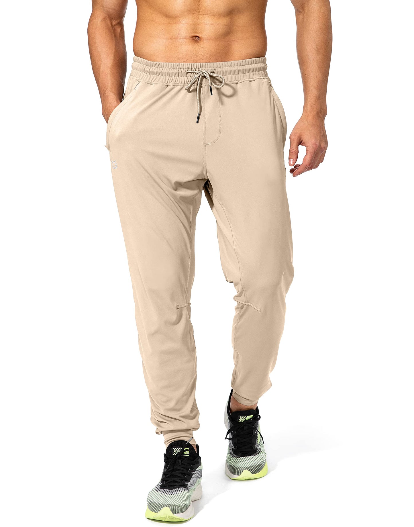 G Gradual Men's Sweatpants with Zipper Pockets Athletic Pants Traning Track Pants Joggers for Men Soccer, Running, Workout