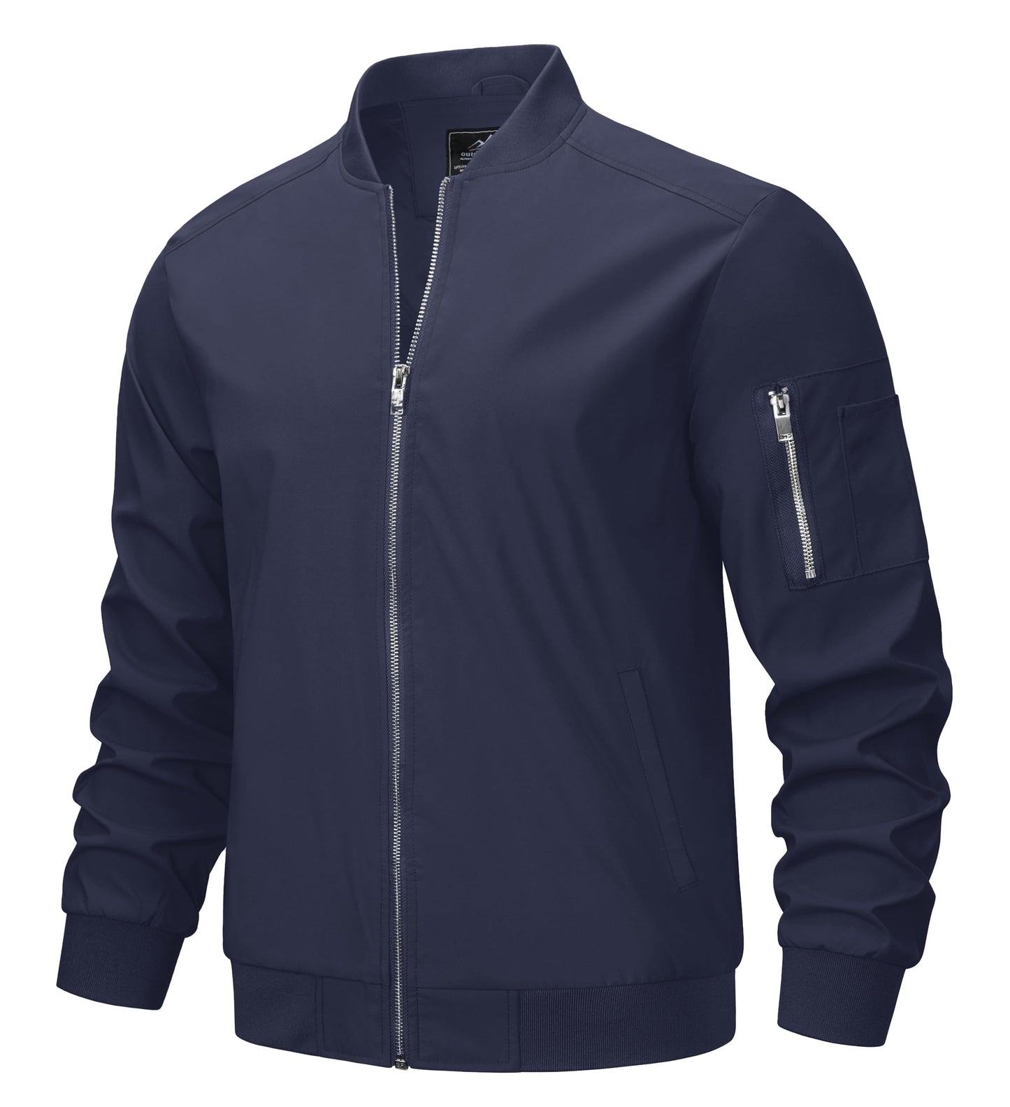 MAGNIVIT Men's Lightweight Bomber Jacket Windbreaker Casual Fall Spring Outdoor Coat