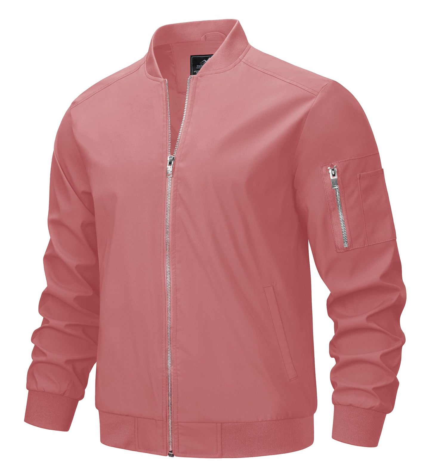 MAGNIVIT Men's Lightweight Bomber Jacket Windbreaker Casual Fall Spring Outdoor Coat
