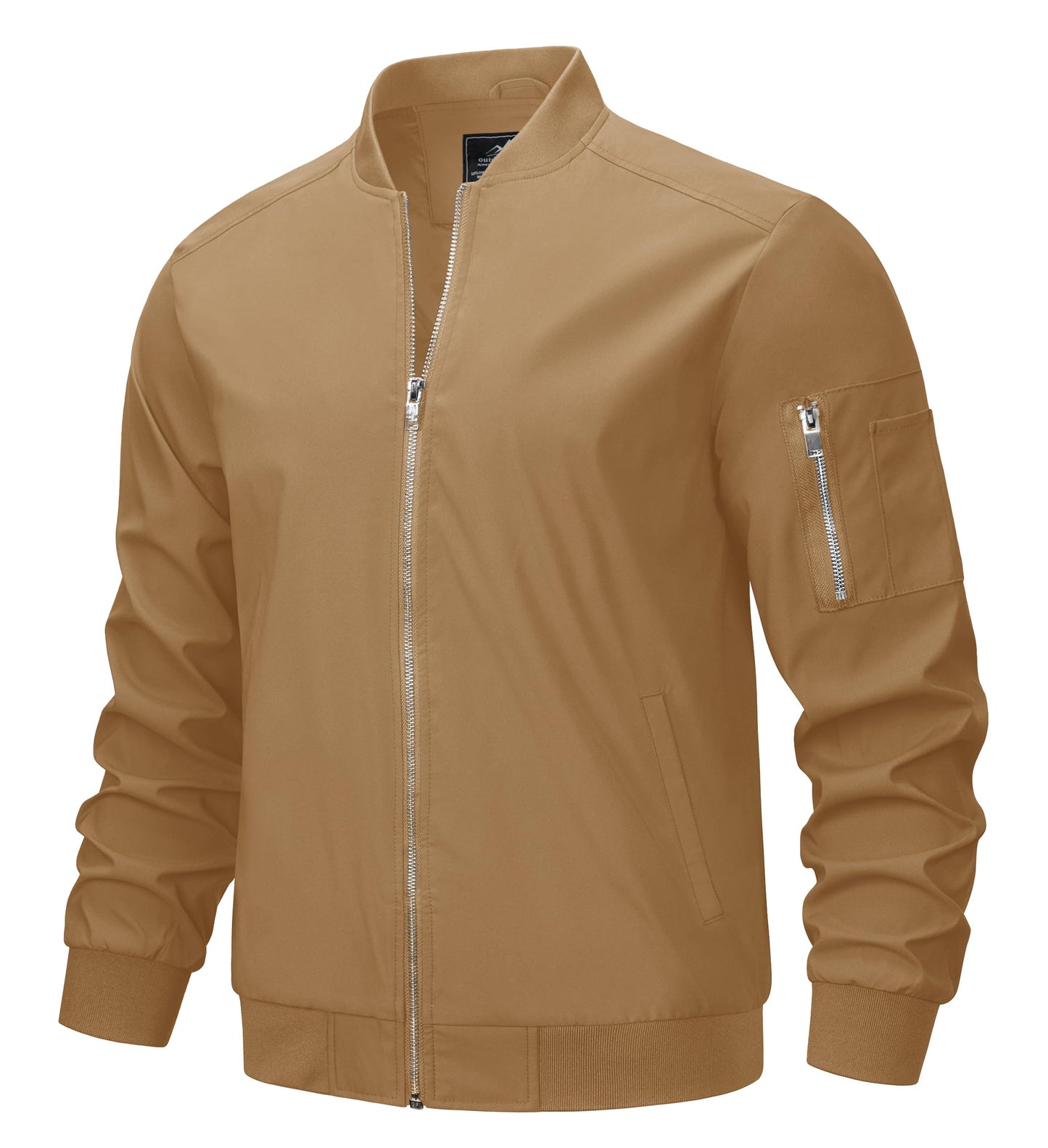 MAGNIVIT Men's Lightweight Bomber Jacket Windbreaker Casual Fall Spring Outdoor Coat