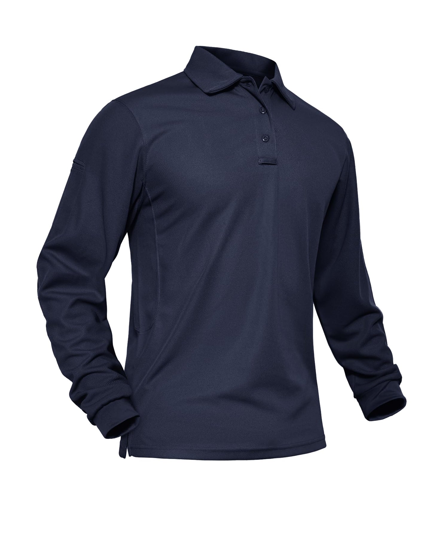 MAGNIVIT Men's Polo Shirts Long Sleeve Quick Dry Performance Shirt Military Tactical Army Combat Polo Shirts