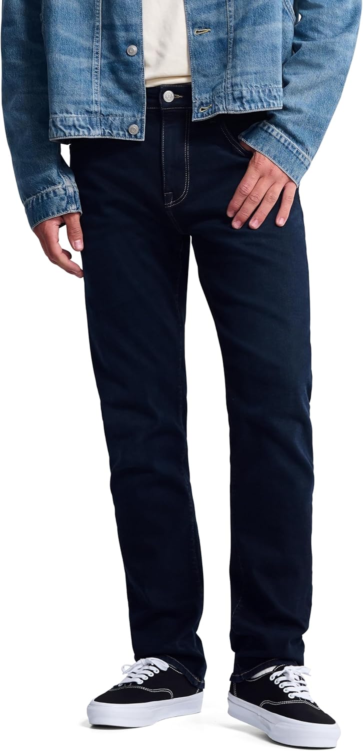 Bridge Men's Regular Rise Straight Leg Jeans