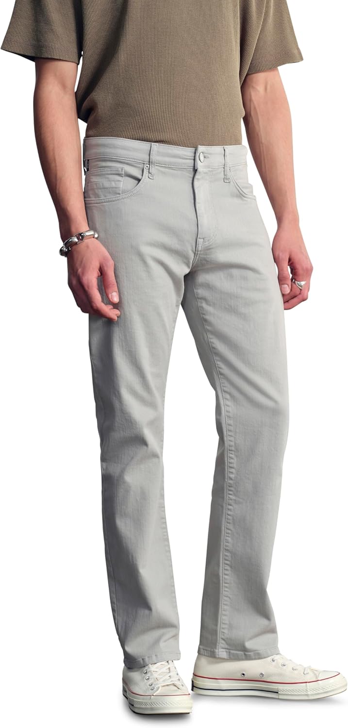Bridge Men's Regular Rise Straight Leg Jeans