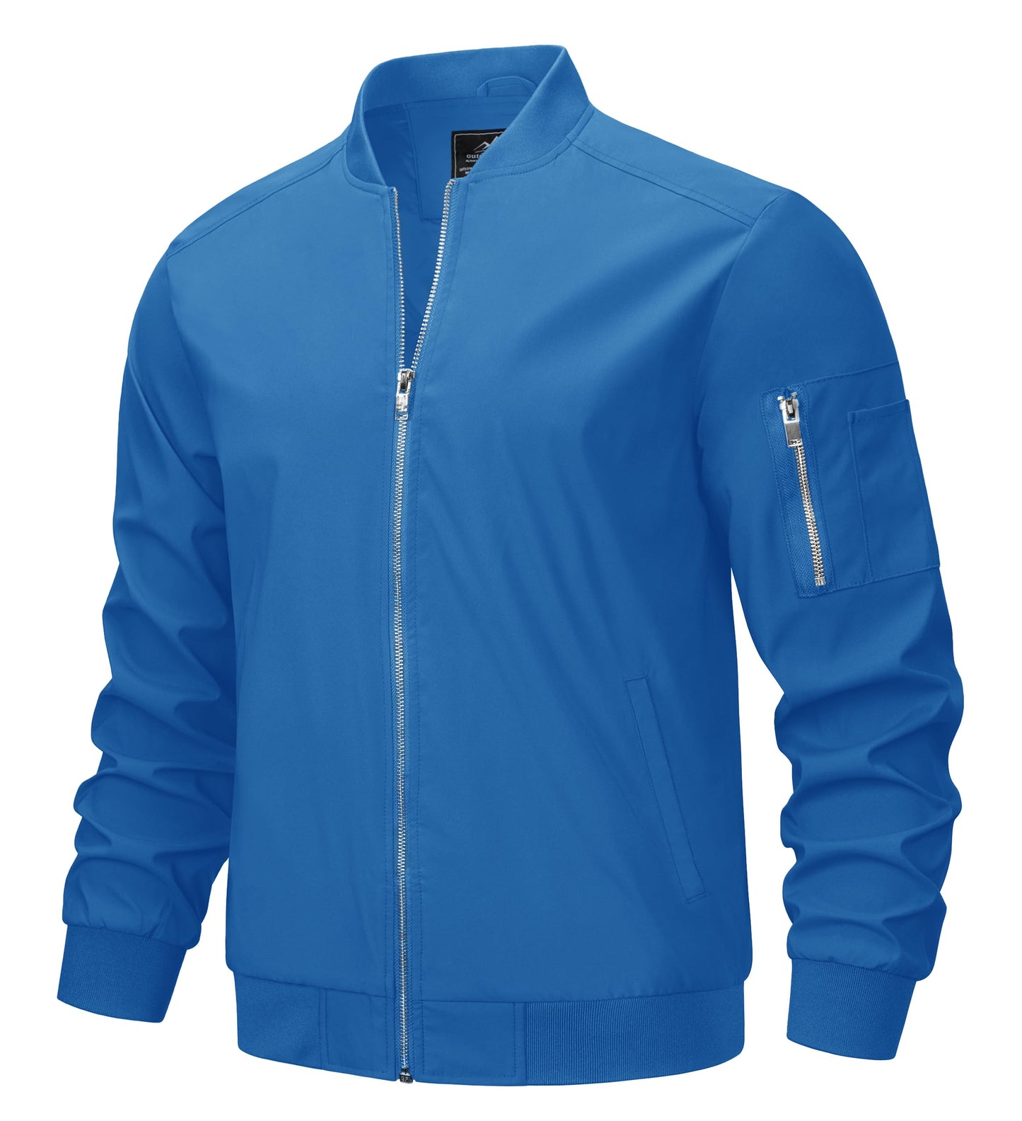 MAGNIVIT Men's Lightweight Bomber Jacket Windbreaker Casual Fall Spring Outdoor Coat