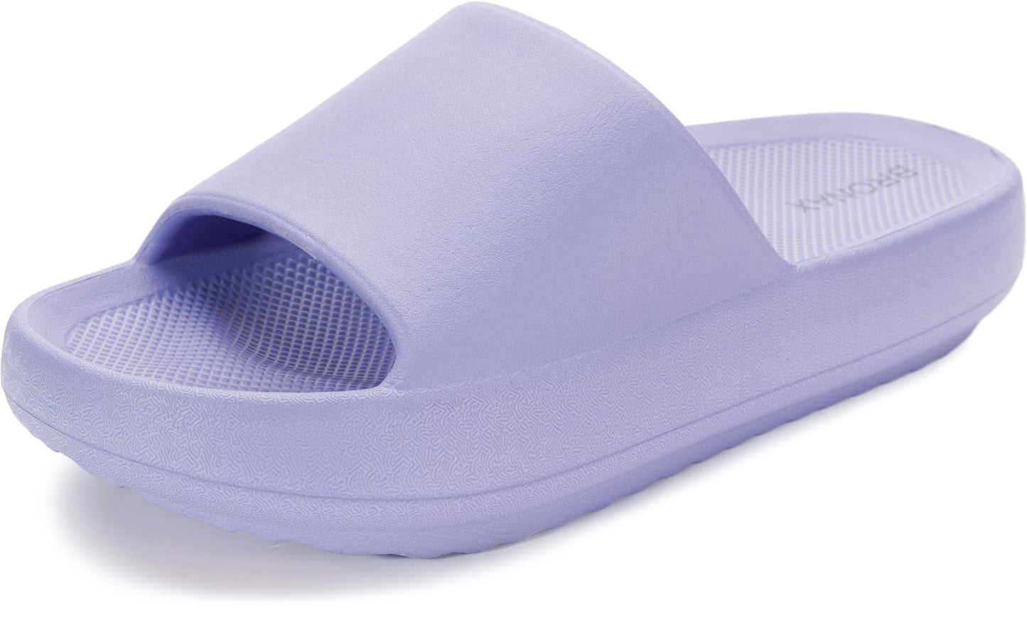 BRONAX Arch Support Slides for Women and Mens | Cushioned Thick Sole Pain Relief Slippers