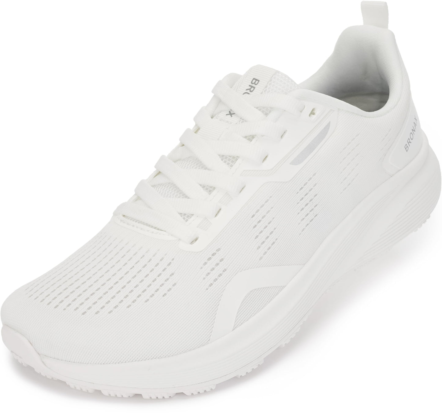 BRONAX Men's Wide Toe Box Running Shoes | Natural Foot Shape Tennis Sneakers