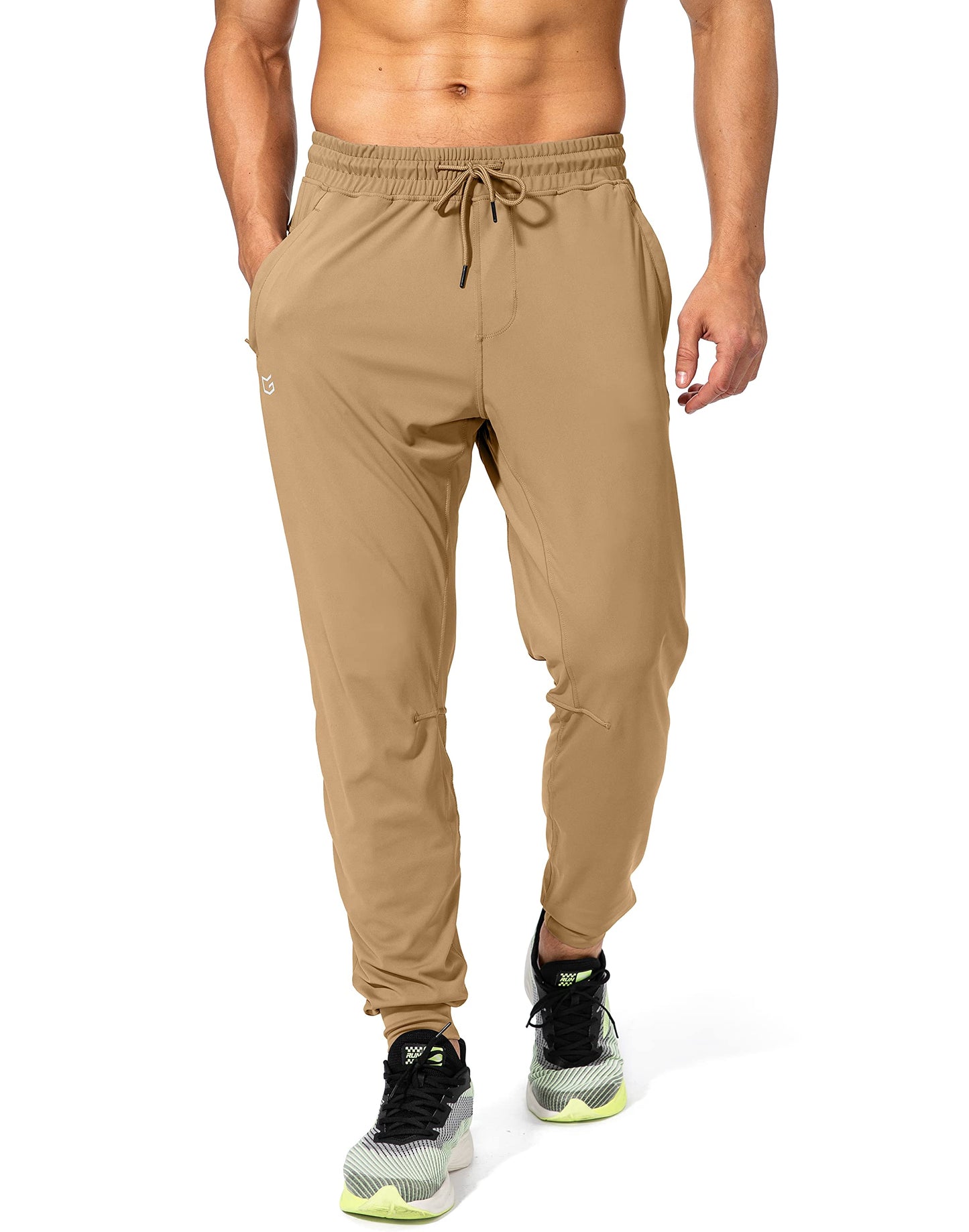 G Gradual Men's Sweatpants with Zipper Pockets Athletic Pants Traning Track Pants Joggers for Men Soccer, Running, Workout