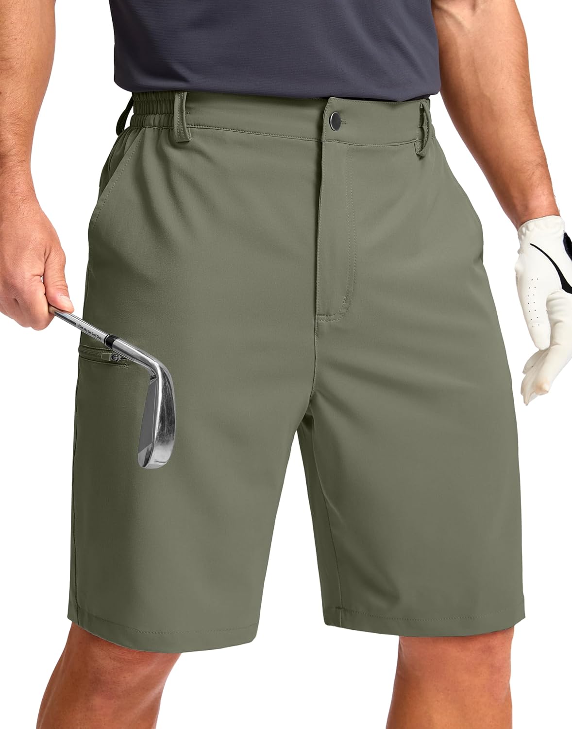 G Gradual Men's Casual Shorts 7"/ 9" Lightweight 4 Pockets Stretch Quick-Dry Summer Shorts for Golf Work Hiking Trips