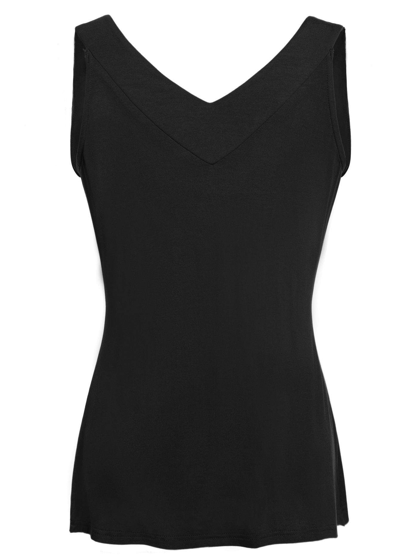 Ninedaily Women Comfy Sleeveless Tunic Top Pleated V Neck Tanks Vest Summer