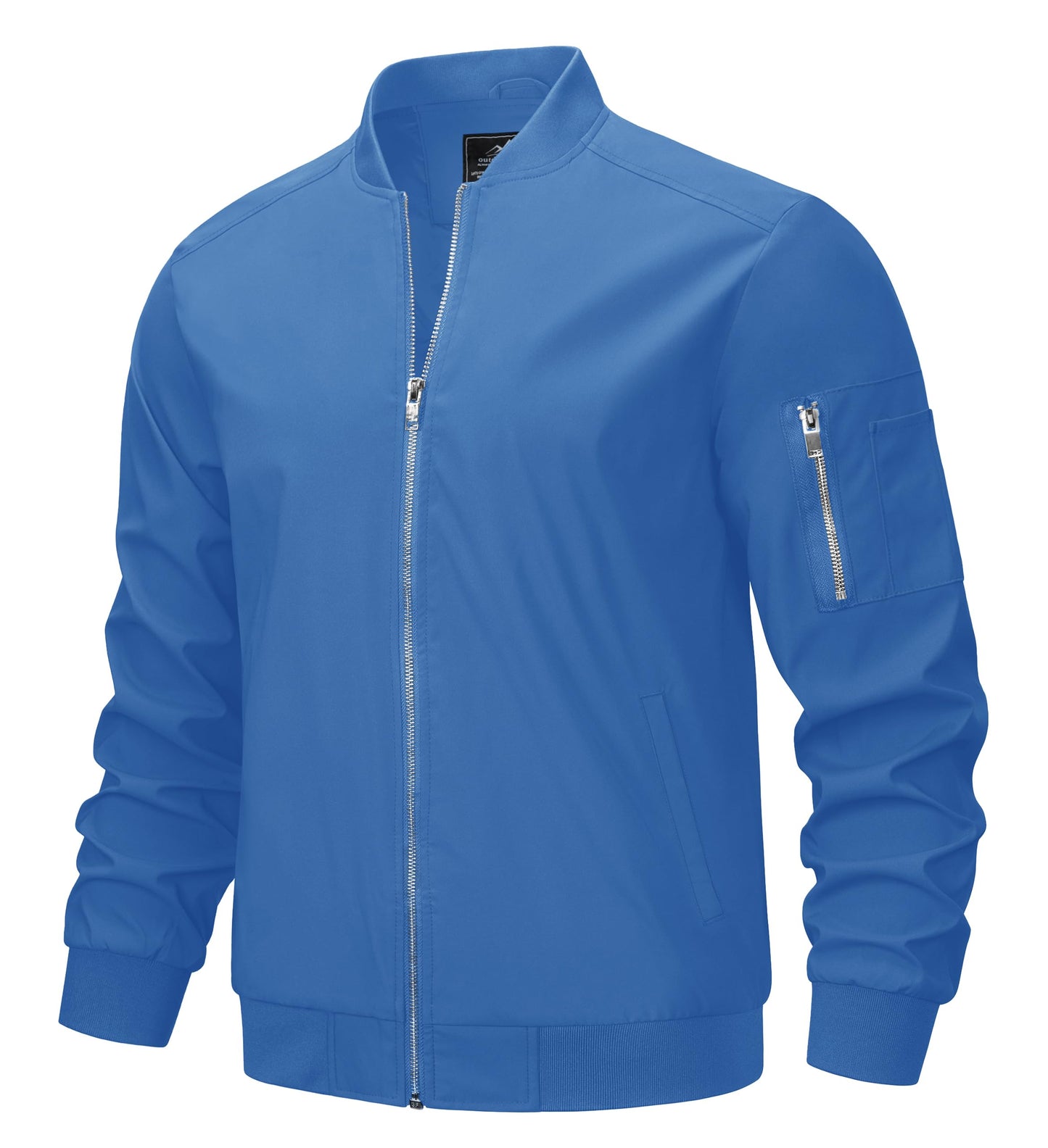 MAGNIVIT Men's Lightweight Bomber Jacket Windbreaker Casual Fall Spring Outdoor Coat