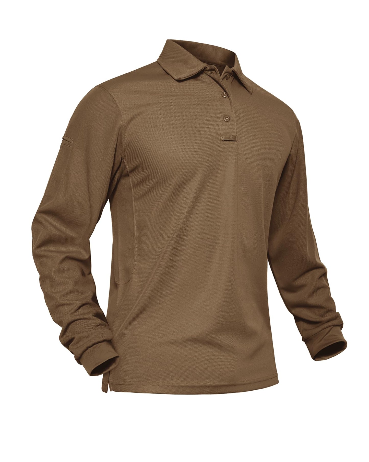 MAGNIVIT Men's Polo Shirts Long Sleeve Quick Dry Performance Shirt Military Tactical Army Combat Polo Shirts