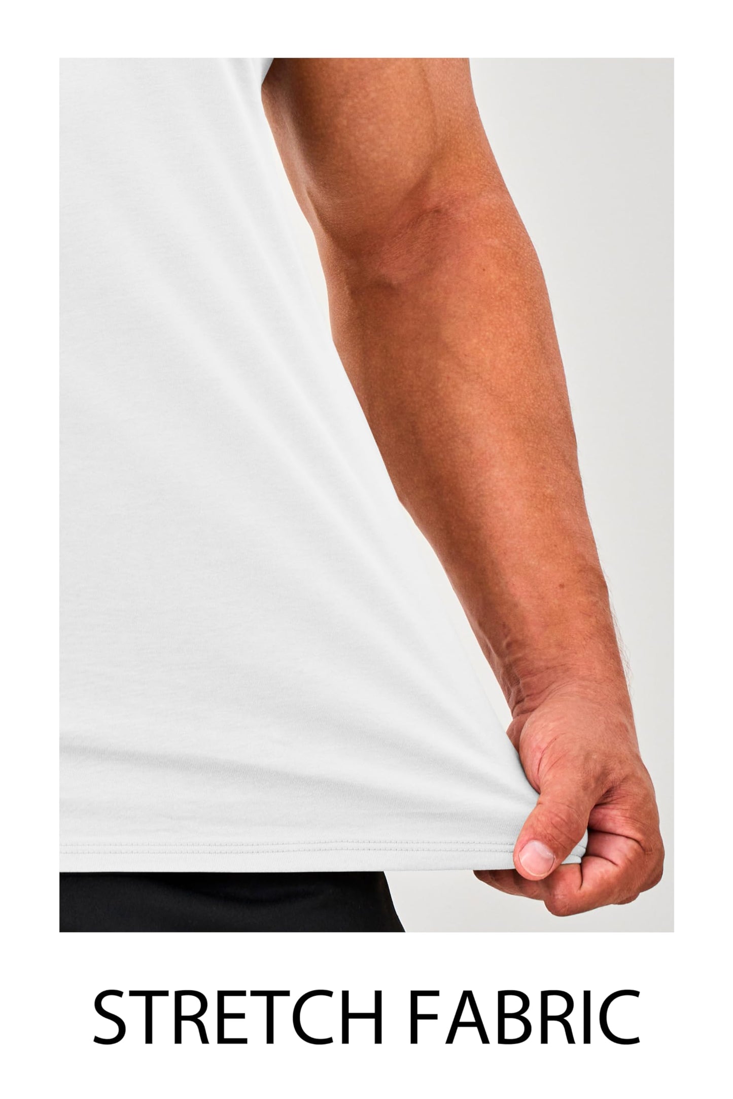 MAGNIVIT Cotton Workout Sleeveless Shirts for Men Quick Dry Muscle Shirt Lightweight Summer Running Tank Tops