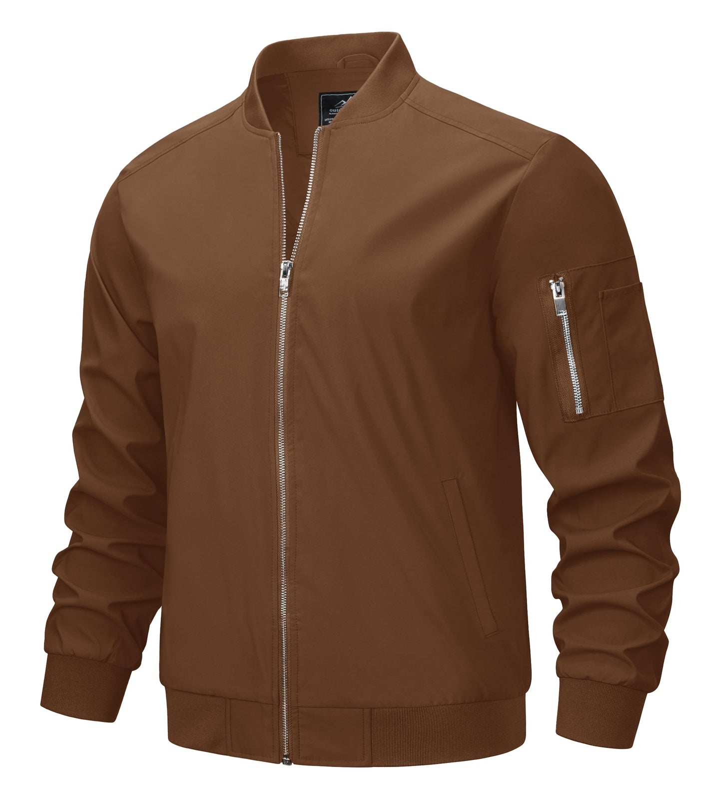MAGNIVIT Men's Lightweight Bomber Jacket Windbreaker Casual Fall Spring Outdoor Coat