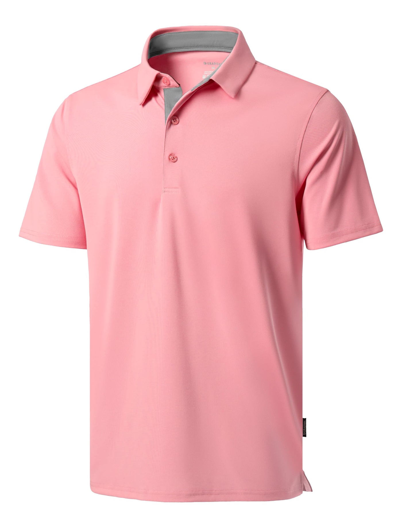Men's Golf Shirts Dry Fit Moisture Wicking Performance Short Sleeve Collared Polo Shirts for Casual Athletic Business