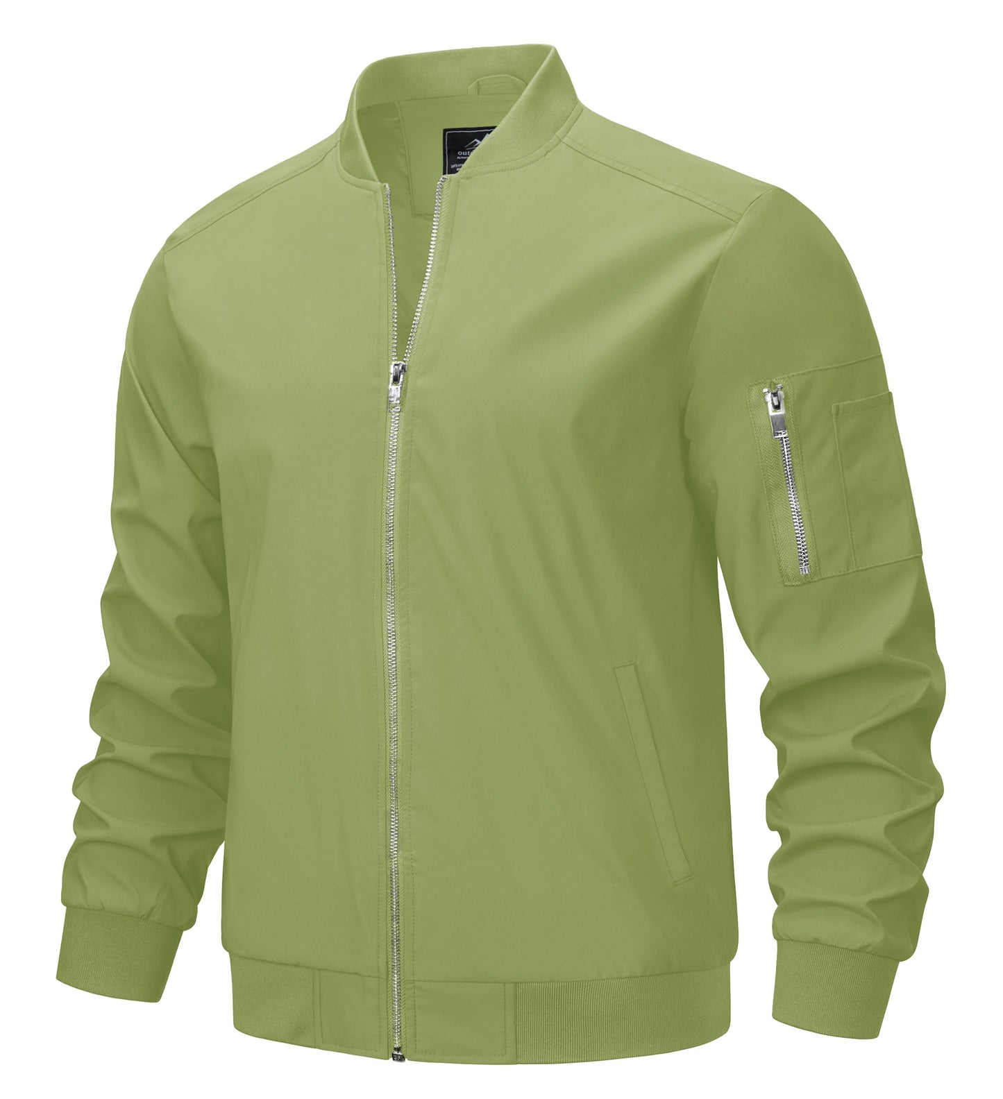 MAGNIVIT Men's Lightweight Bomber Jacket Windbreaker Casual Fall Spring Outdoor Coat