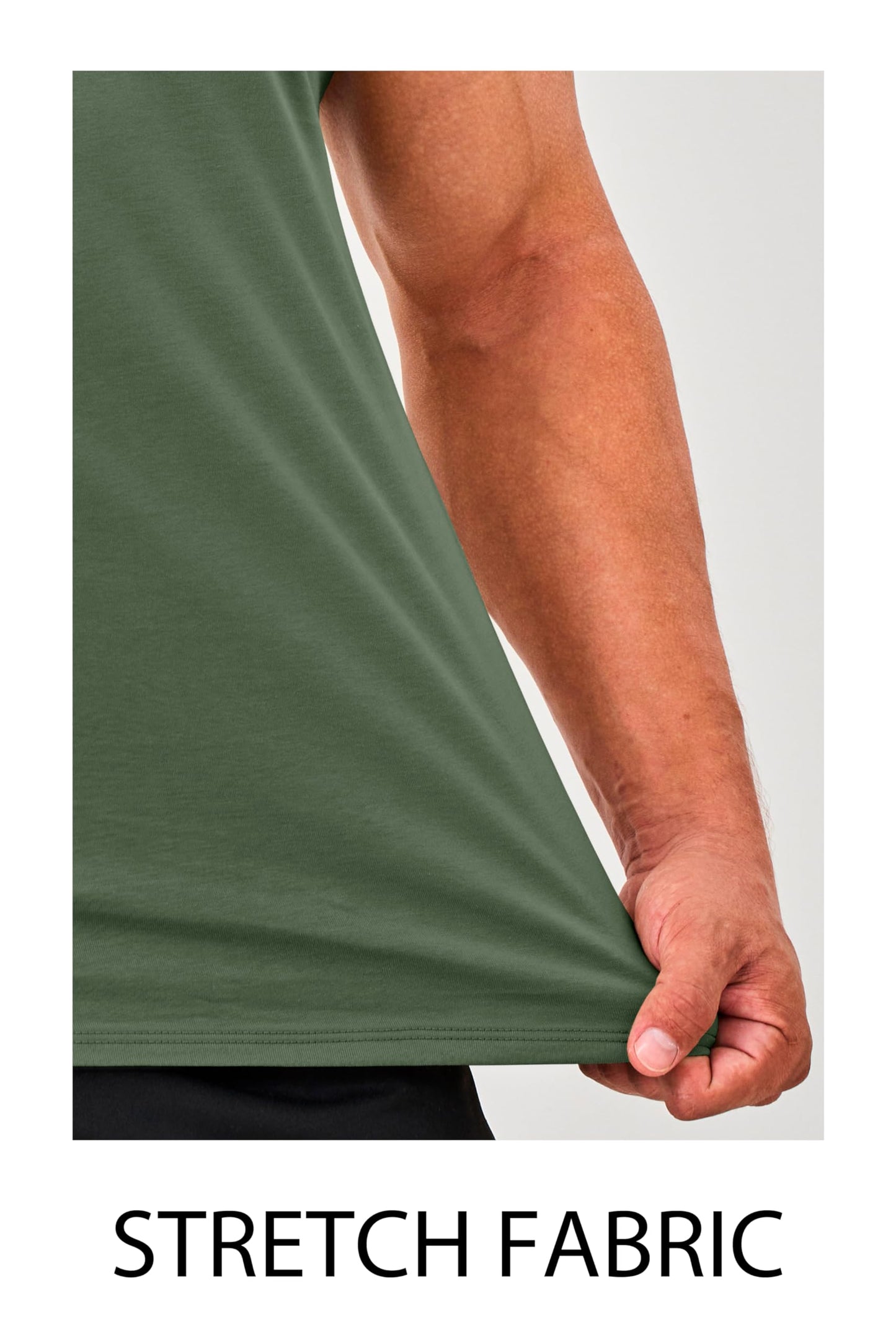 MAGNIVIT Cotton Workout Sleeveless Shirts for Men Quick Dry Muscle Shirt Lightweight Summer Running Tank Tops