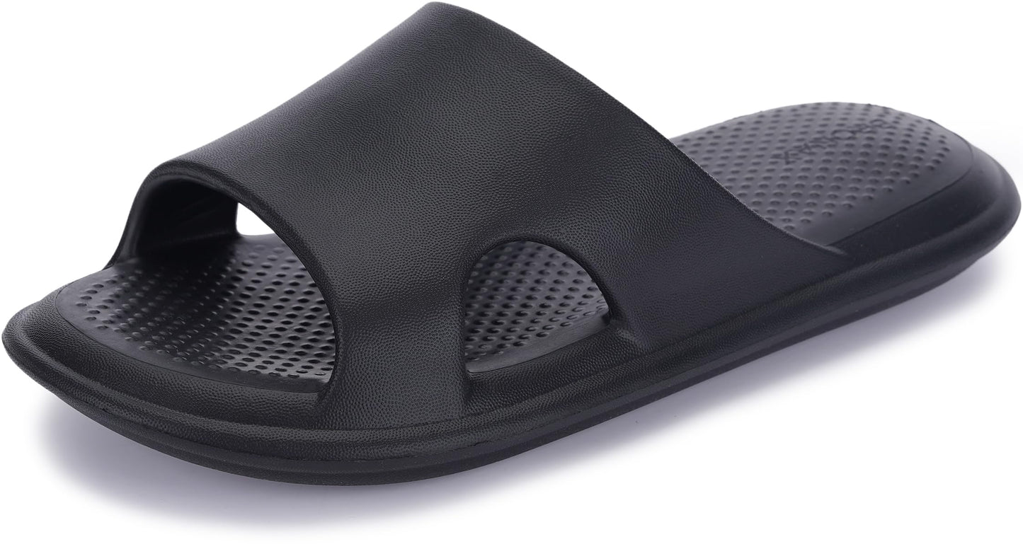 BRONAX House Slippers for Women and Mens | Quick Drying Shower Shoes | Cushioned Sole