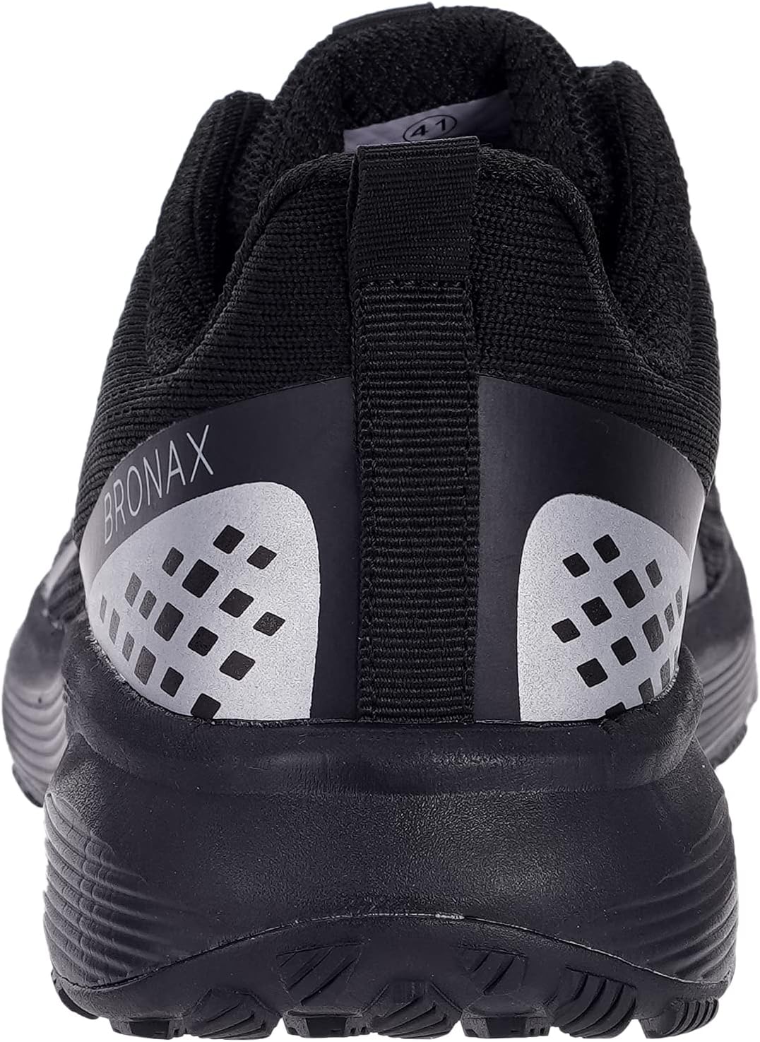 BRONAX Mens Wide Running Shoes Size 11 Black