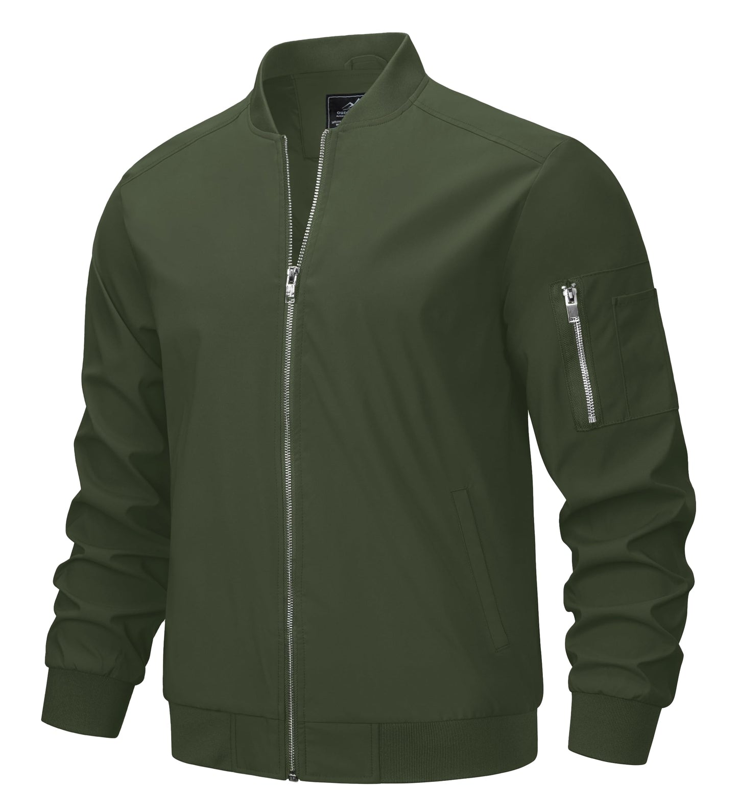 MAGNIVIT Men's Lightweight Bomber Jacket Windbreaker Casual Fall Spring Outdoor Coat