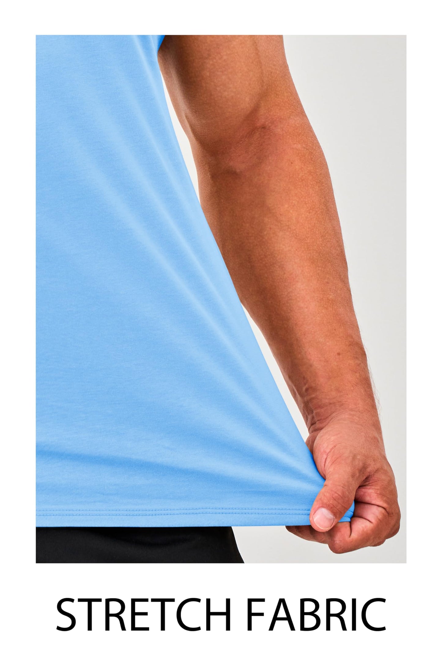 MAGNIVIT Cotton Workout Sleeveless Shirts for Men Quick Dry Muscle Shirt Lightweight Summer Running Tank Tops