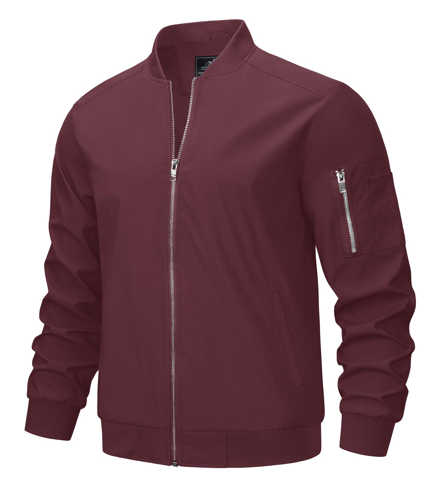 MAGNIVIT Men's Lightweight Bomber Jacket Windbreaker Casual Fall Spring Outdoor Coat