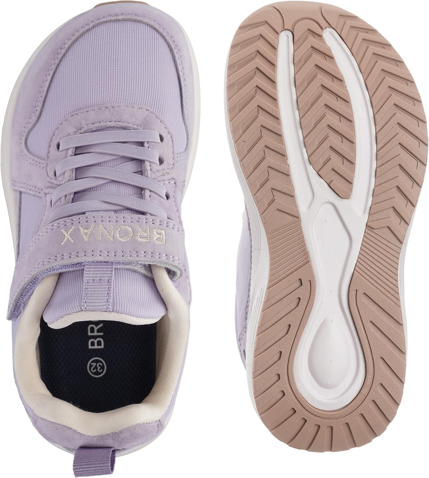 BRONAX Little/Big Kids Wide Toe Box Athletic Sneakers | Casual Tennis Shoes for Boys/Girls