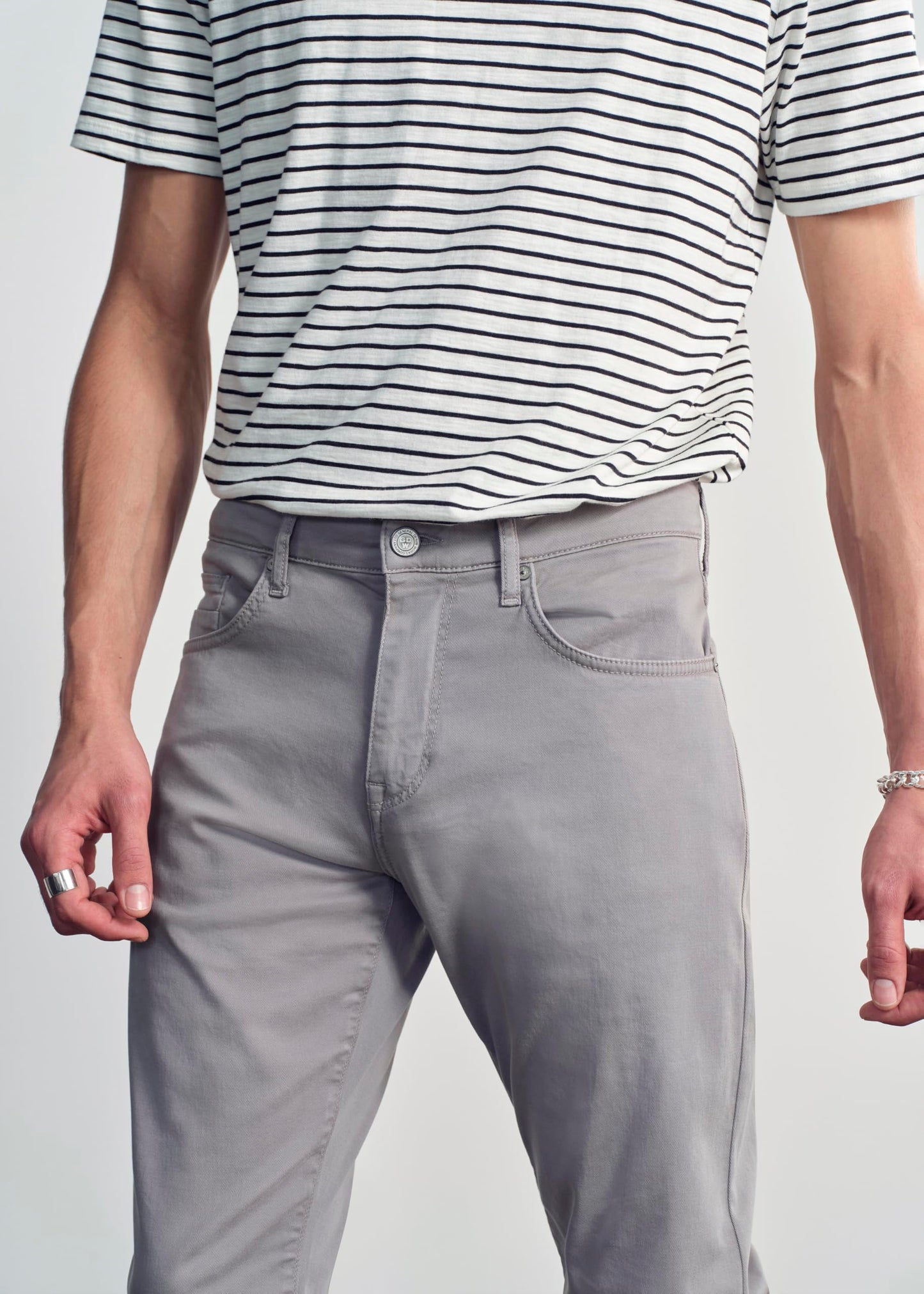 Bridge Men's Regular Rise Straight Leg Pants