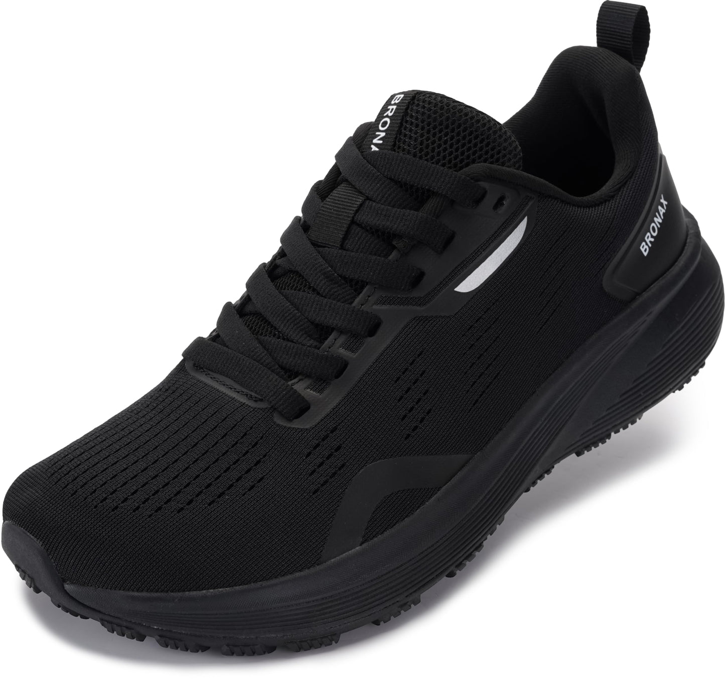 BRONAX Men's Wide Toe Box Running Shoes | Natural Foot Shape Tennis Sneakers