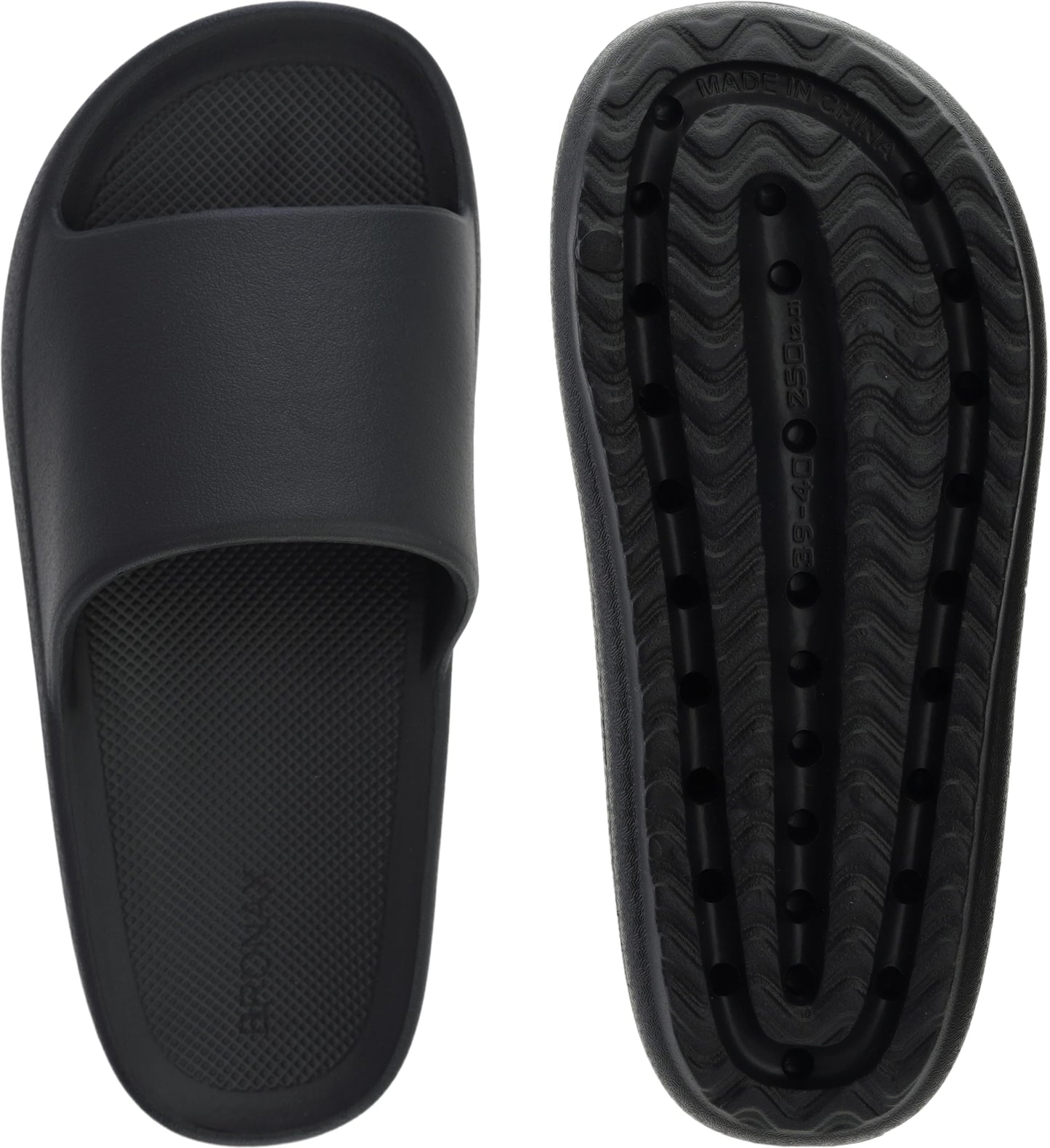 BRONAX Arch Support Slides for Women and Mens | Cushioned Thick Sole Pain Relief Slippers