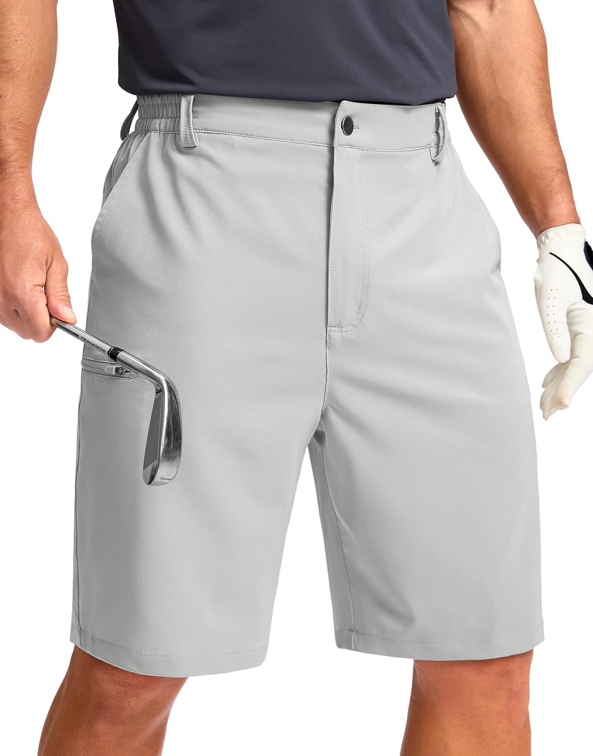 G Gradual Men's Casual Shorts 7"/ 9" Lightweight 4 Pockets Stretch Quick-Dry Summer Shorts for Golf Work Hiking Trips