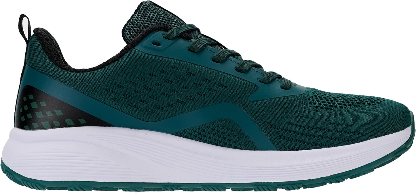 BRONAX Men's Wide Cushioned Supportive Road Running Shoes | Wide Toe Box | Rubber Outsole