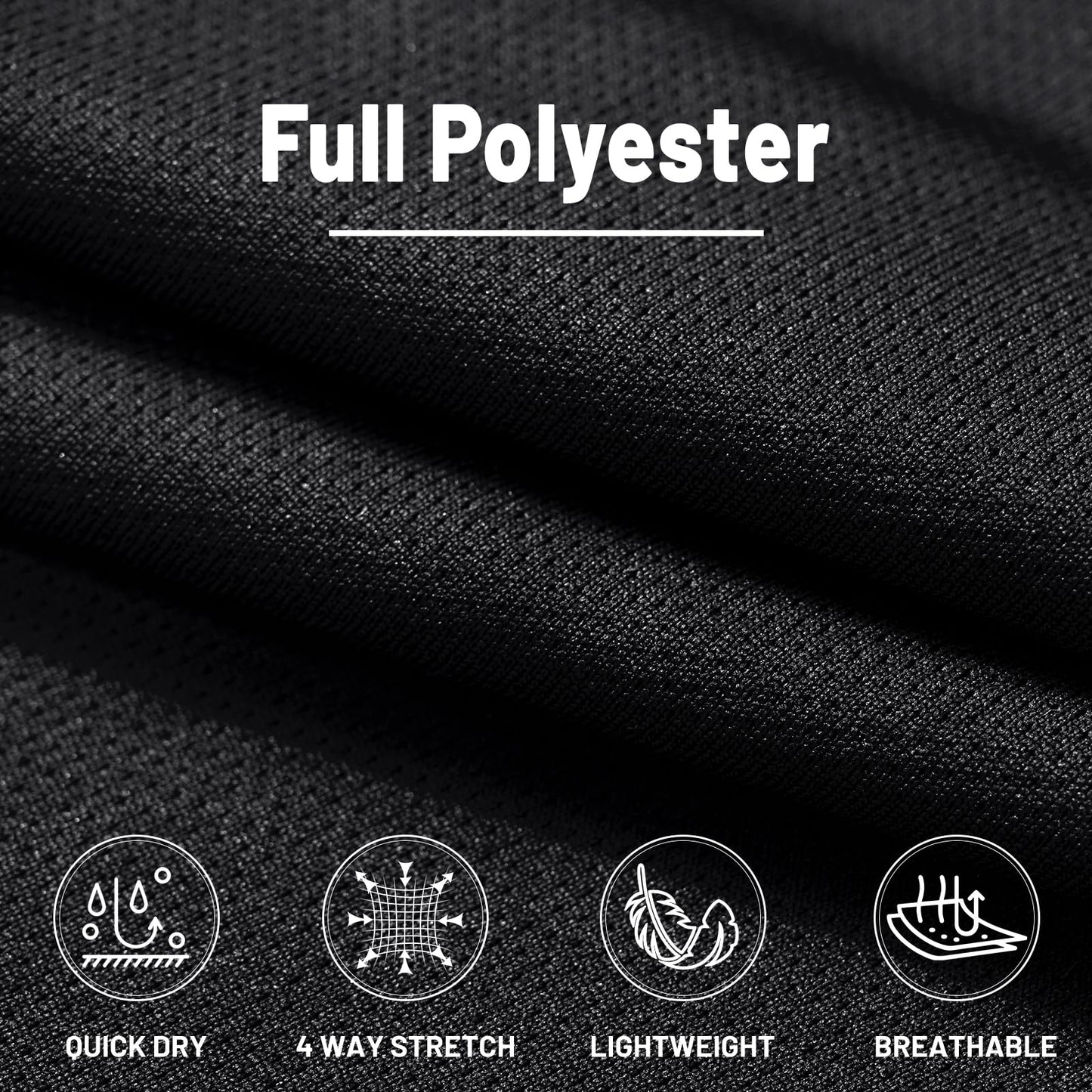 MAGNIVIT Men's Lightweight Sweatpants Loose Fit Open Bottom Mesh Athletic Pants with Zipper Pockets