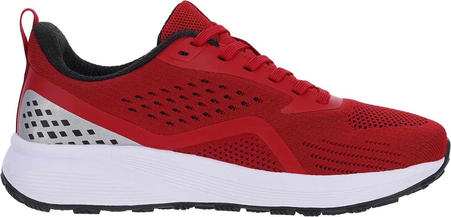BRONAX Men's Wide Cushioned Supportive Road Running Shoes | Wide Toe Box | Rubber Outsole