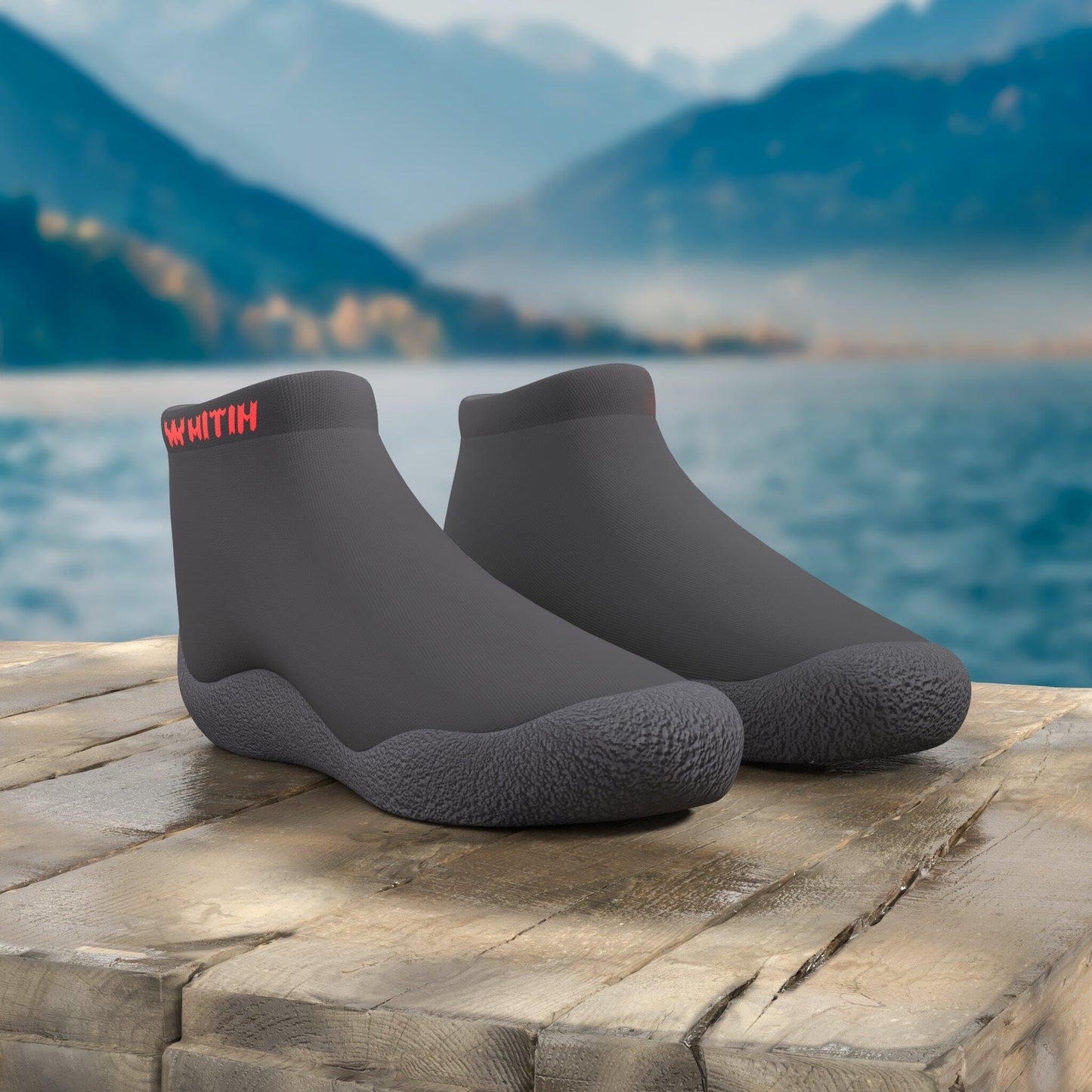 WHITIN Minimalist Barefoot Sock Shoes for Women and Men | Lightweight Eco-friendlier Water Shoes | Multi-Purpose & Ultra Portable