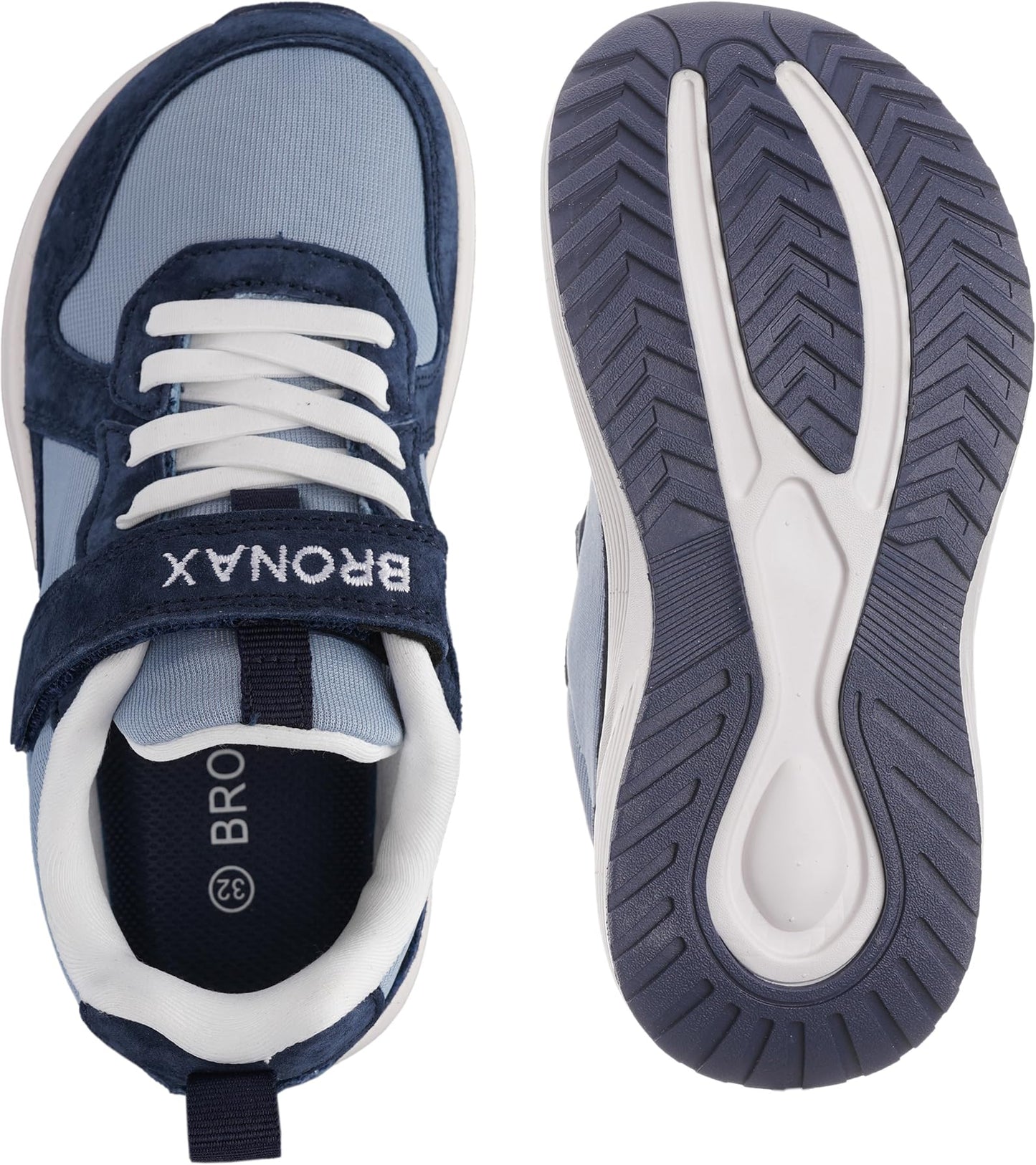 BRONAX Little/Big Kids Wide Toe Box Athletic Sneakers | Casual Tennis Shoes for Boys/Girls