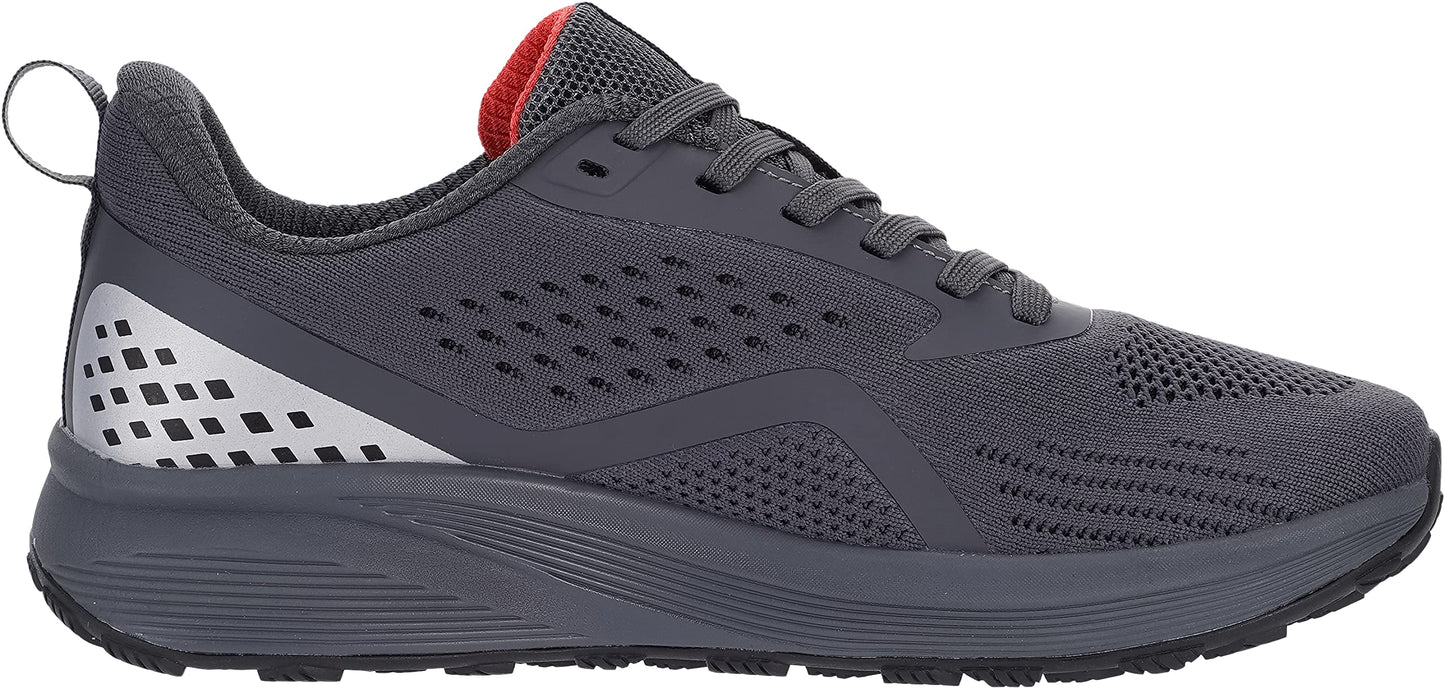 BRONAX Men's Wide Cushioned Supportive Road Running Shoes | Wide Toe Box | Rubber Outsole